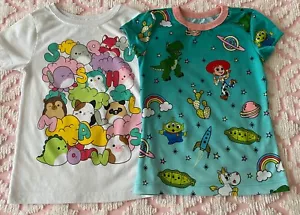 CAT & JACK TODDLER GIRLS TOPS TSHIRTS SZ XS 4/5 HOLIDAY SUMMER EVERYDAY U-CHOOSE - Picture 1 of 51