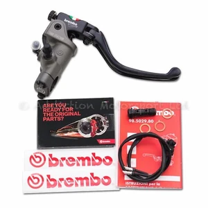 BREMBO 19RCS Brake Master Cylinder Short Folding Lever for Suzuki Gsxr1000 K1-K9 - Picture 1 of 4