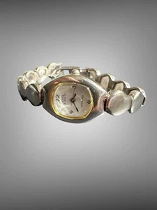 Reloj pulsera y caja de plata de ley 925 maciza vintage Anne Klein II - Imagen 1 de 7