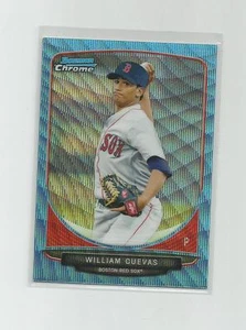 2013 Bowman Chrome WILLIAM CUEVAS Blue Wave Refractor - Picture 1 of 1