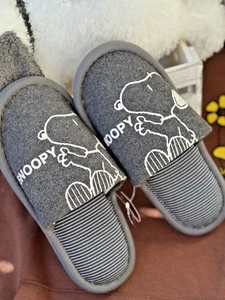 Zapatillas Peanuts Snoopy House Azul S/M EE. UU. 6-7 Acogedores Zapatos de Interior Japón - Imagen 1 de 8