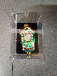 Reloj Coo Coo hecho a mano Designers Studio adorno de vidrio - Imagen 1 de 3