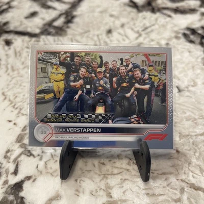 2022 Topps Chrome Formula 1 - Grand Prix Winners Max Verstappen #155 - Image 1 of 2