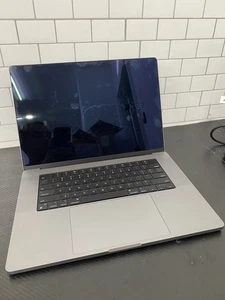 ‼️parts‼️Apple MacBook Pro 16" M1 Pro 16-Core GPU A2485 32GB RAM 512GB SSD - Zdjęcie 1 z 15