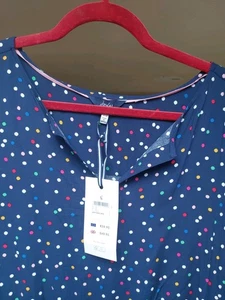 Joules Women's V-Neck Maxi Dress, Long Sleeve, Size 24 - Picture 1 of 5