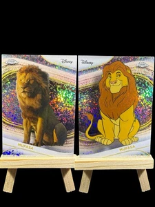 2025 Topps Chrome Disney Mufusa Mini Diamond Lot (2) Mega Box Exclusive SP - Bild 1 von 3