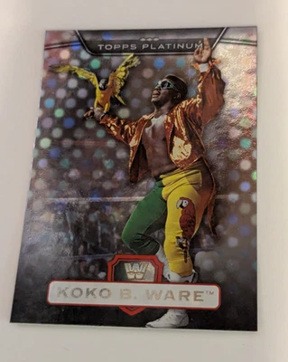 2010 Topps Platinum WWE X-Fractors #95 Koko B Ware - Image 1 of 2