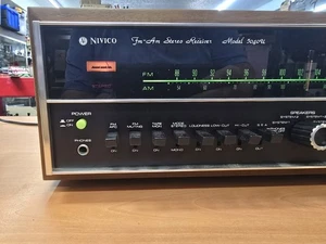 Vintage~ JVC Nivico Am Fm Stereo Receiver Late 60's Model 5040u Tested With BOX - Picture 1 of 24
