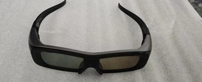 Panasonic 3D Glasses Model TY-EW3D2M with a charge cable. - Image 1 of 4