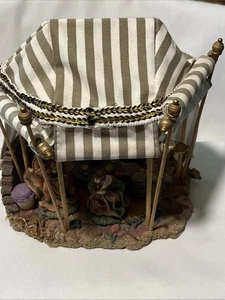 Krippe Könige Zelt O'Holy Night Dorf Szene - Bild 1 von 15