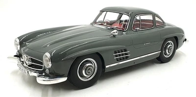 Norev 1/12 Scale Diecast Model 123852 - 1954 Mercedes 300 SL - Graphite Grey - Image 1 of 4