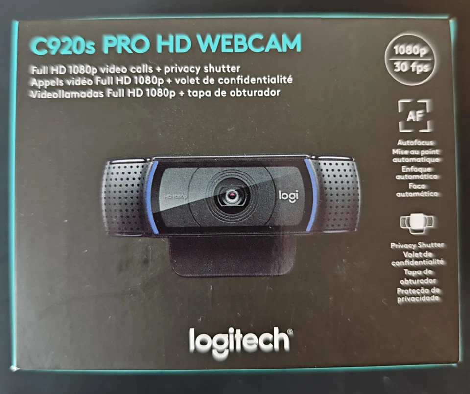 Logitech C920s HD Pro Webcam - Bild 1 von 1