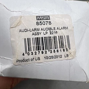 MSA 85078 Audi-Larm Audible Alarm Assy LP 2216 New Made In USA - Picture 1 of 17