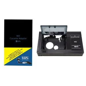New Sealed Motorized VHS-C to VHS Cassette Adapter for JVC Panasonic RCA SVHS - Picture 1 of 3