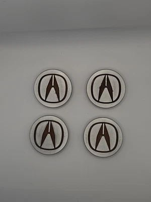 Set of 4 Acura Integra TL CL EL RSX MDX TSX RDX Wheel Center Caps 4732-S6M-00 - Image 1 of 4