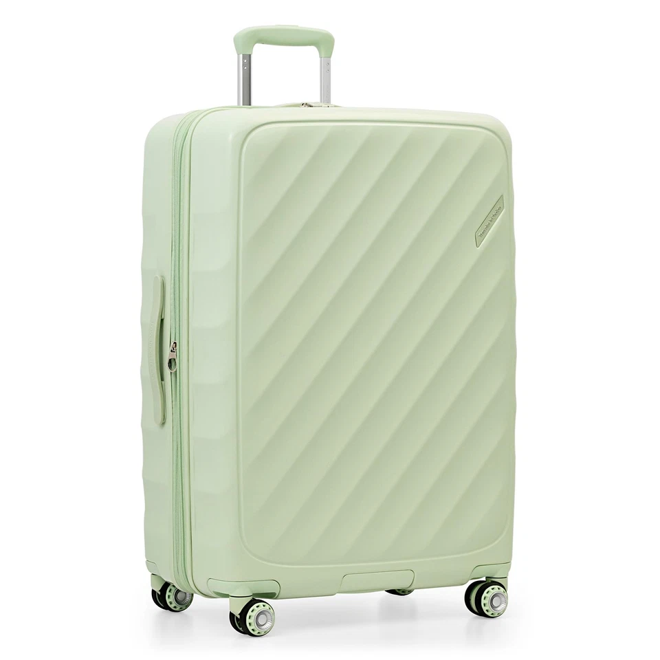 Elm Expandable Spinner Luggage Set, Glossy Mint, 29" Checked - Image 1 of 4