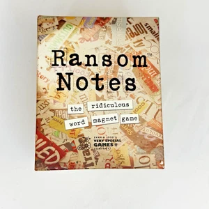 Ransom Notes The Ridiculous Word Magnet Game 2023 - COMPLETO, Juego de Fiesta - Imagen 1 de 7