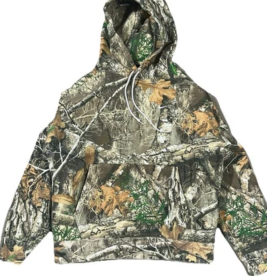Nike SB Realtree Camo Khaki Brown Hoodie Mens Adult Unisex Size Large DR1026-247 - Image 1 of 4