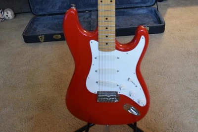 Epiphone S-310 with maple Fretboard 1986 - 1995 - Fiesta Red - Image 1 of 4