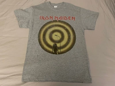 Iron Maiden - Camiseta Vintage Gris Bestia Mediana Nueva Heavy Metal Eddie Foto 1 de 2
