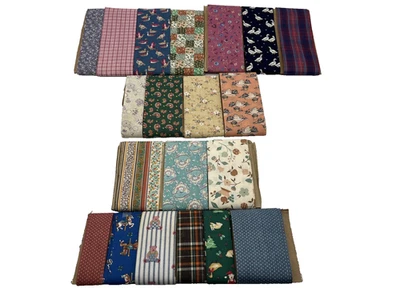 Lote de 20 restos de fita vintage 1 jarda cada artesanato lixo diário costura LOTE "B" - Imagem 1 de 4