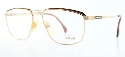 Marco Gafas Jaguar Modelo 3867 510 54-15 140 E19 Piloto Marrón Cuadrado Fmg Alemania Foto 1 de 4