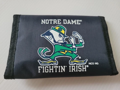 Notre Dame Wallet Nylon Fightin' Irish Cover