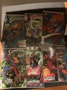 Lote de 7 cómics de Supergirl Killers of Krypton 21-23 y Año del Villano 33-36 DC - Imagen 1 de 8