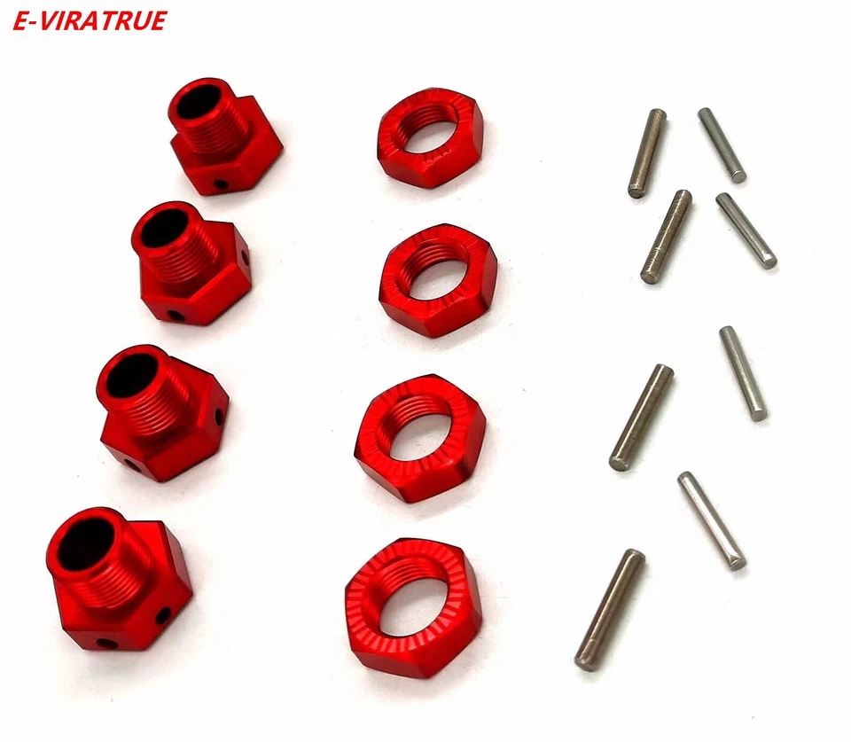 E-VIRATRUE 7075Alu 17mm Hex Adaptor For Losi Super Baja Rey 1/6&MOJAVE 6S 1/7 - Image 1 of 1