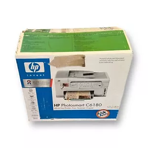 HP Photosmart C6180 All-in-One in Open Box- Error Messages For Parts/repair - Picture 1 of 6