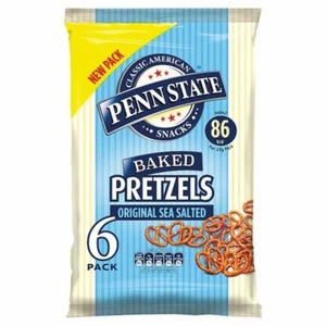 Penn State Sea Salted Pretzels 6X22g - Picture 1 of 1