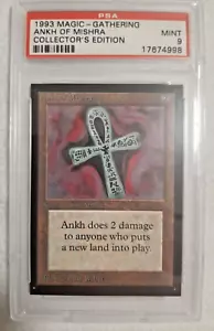 = Ankh of Mishra ( Collector's Edition ) = PSA 9 MINT MTG Magic the Gathering - Picture 1 of 2