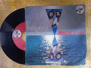 DISCO 45 GIRI I MANUEL PORTORICO - MAGIC LOVE/LUCKY TRIP - BABY 1976 VG+/VG- - Foto 1 di 1