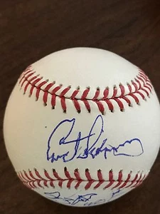 CURT SIMMONS SWEET SPOT AUTO OMLB MIT COA PWOF 93 AUFSCHRIFT - Bild 1 von 2