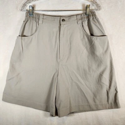 Bermudas para caminar Travel Smith para mujer talla 12 caqui tostado ligeras   Foto 1 de 4