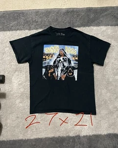 Vintage Black Snoop Dogg With Two Dogs T, Spanky’s Clothing M Single Stitch 2016 - Imagen 1 de 2