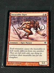 Magic the Gathering Shards of Alara Incurable Ogre - Picture 1 of 2