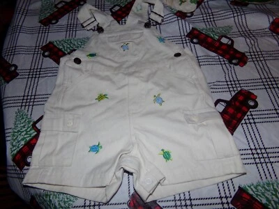*INFANT BOY B.T. KIDS BIBOVERALL SHORTS  6-9 MONTHS 346+ - Image 1 of 4