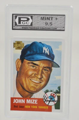 John Mize #77 2001 Topps Archives Grade 9.5 MINT + - Image 1 of 2