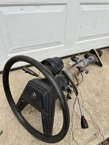 88-90 Dodge Pick Ups D100 D150 D200 250 2x2 4x4 Ram Charger Tilt Steering Column - Picture 1 of 12