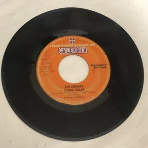 The Archies Sugar Sugar Record 45 Vinyl Calendar Records - Picture 1 of 2