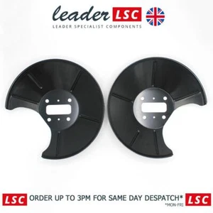 2x Rear Brake Disc Backing Plates Ford Fusion Mk1 2002 to 12 NEW 1138516 1138517 - Picture 1 of 12