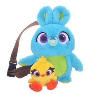 Toy Story 4 Ducky And Bunny Plush Shoulder / Crossbody Bag Disney Pixar - Picture 1 of 8