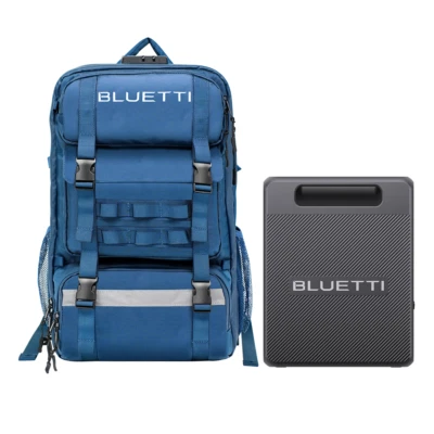 BLUETTI Handsfree1 300W Tragbare Powerstation 42L Rucksack für Wandern Drohnen - Bild 1 von 4