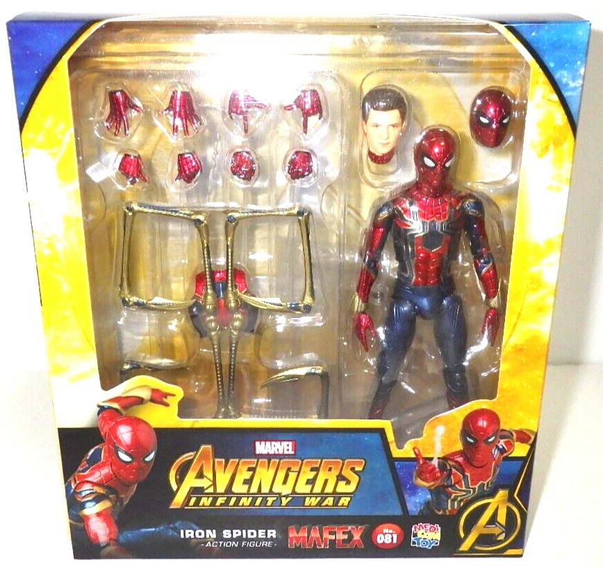 MAFEX No.081 Iron Spider Avengers Infinity War Actionfigur Medicom Spielzeug von JP - Bild 1 von 4