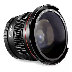 58MM 0.35X Detachable Macro Fisheye Lens Wide Angle For Canon SLR DSLR Camera A - Picture 1 of 13