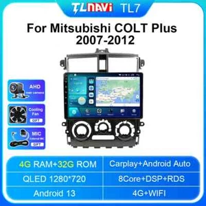 Para Mitsubishi Colt 2007-2012 Radio Coche Android Auto CarPlay Reproductor GPS Pantalla - Imagen 1 de 32