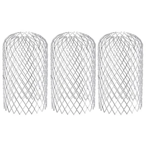 PATIKIL Gutter Guard, 3Pack 6" Aluminum Down Pipe Filter Strainer, Anti-Block... - Picture 1 of 7