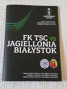 Programma calcio FC TSC Backa Topola vs Jagiellonia UEFA Conference League 2024 - Foto 1 di 2