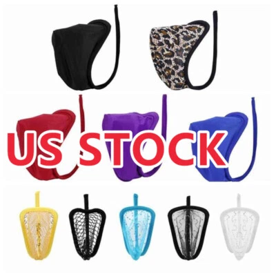 Freebily Herren C-String Bulge Pouch Tanga C-Form Verbesserung Unterwäsche Slip - Bild 1 von 4